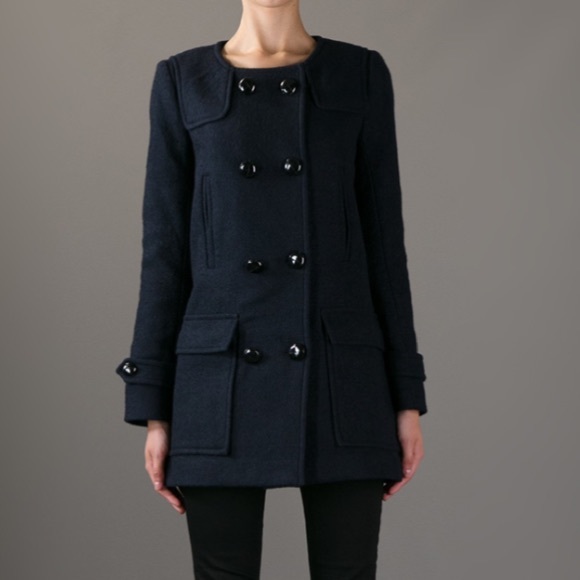 Isabel Marant Jackets & Blazers - Isabel Marant Etoile Clifford Coat - Midnight